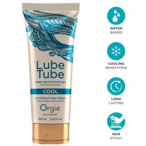 ORGIE – LUBRIFICANTE TUBO COOL GEL ÍNTIMO REFRESCANTE À BASE DE ÁGUA 150 ML