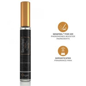 ORGIE – SENSFEEL FOR MAN EAU DE TOILETTE COM FERÔMONO – TAMANHO VIAGEM 10 ML