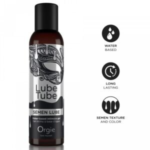 ORGIE – LUBRIFICANTE PARA SÊMEN EM TUBO, GEL ÍNTIMO À BASE DE ÁGUA, 150 ML