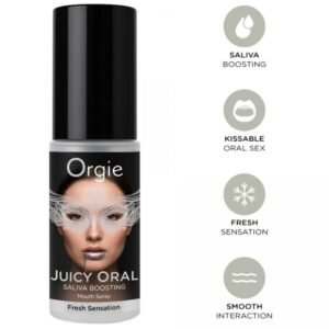 ORGIE – SPRAY BUCAL HORTELÃ PARA AUMENTAR A SALIVA 15 ML