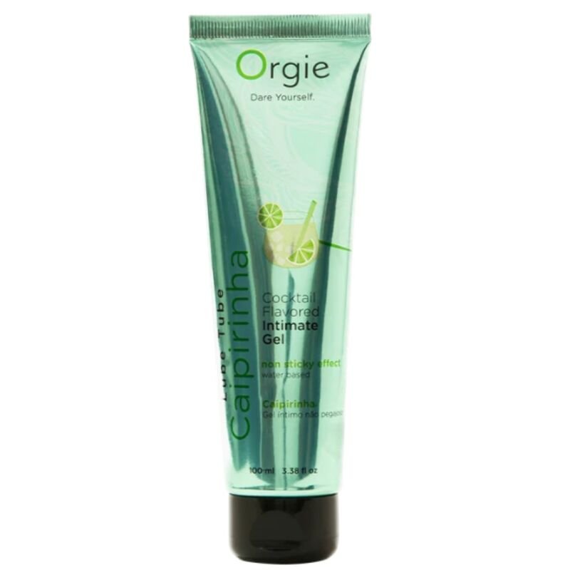 ORGIE - LUBRIFICANTE EM TUBO COQUETEL CAIPIRINHA GEL ÍNTIMO À BASE DE ÁGUA BEIJÁVEL 100 ML - Image 2