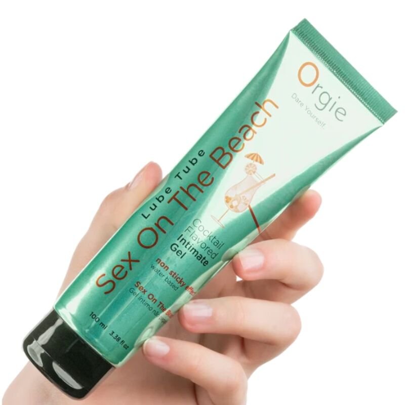 ORGIE - LUBRIFICANTE EM TUBO COQUETEL SEXO NA PRAIA BEIJÁVEL GEL ÍNTIMO À BASE DE ÁGUA 100 ML - Image 3