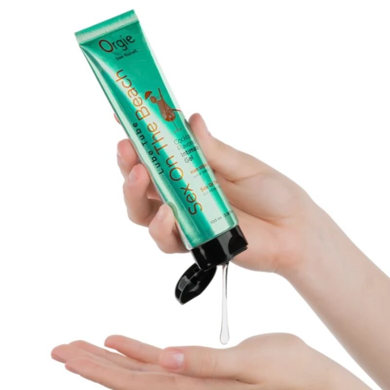 ORGIE - LUBRIFICANTE EM TUBO COQUETEL SEXO NA PRAIA BEIJÁVEL GEL ÍNTIMO À BASE DE ÁGUA 100 ML - Image 4
