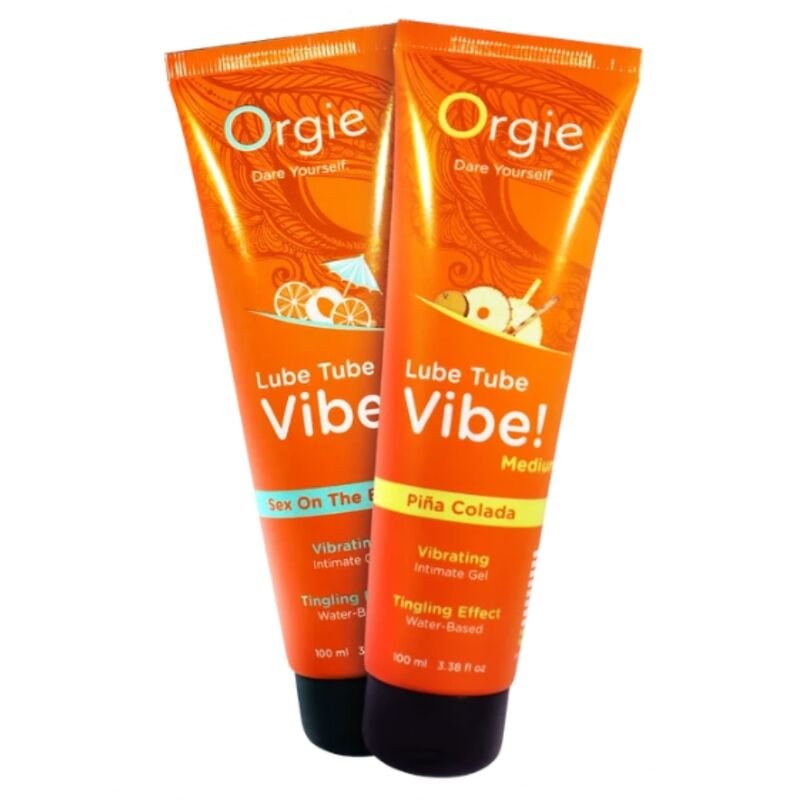 ORGIE - VIBE DE TUBO LUBRIFICANTE! PIÑA COLADA GEL ÍNTIMO BEIJÁVEL FORMIGUEIRO MÉDIO 100 ML - Image 4