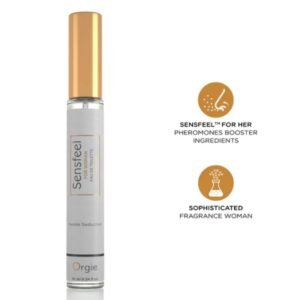 ORGIE – SENSFEEL PARA MULHERES, BOOSTER DE FEROMÔNIOS, EAU DE TOILETTE, TAMANHO VIAGEM 10 ML