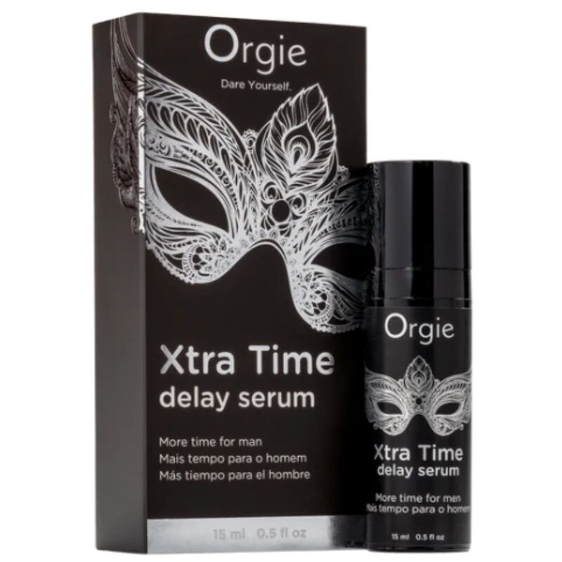 ORGIE - XTRA TIME SILICONE DELAY SERUM SEM ANESTÉSICO 15 ML - Image 4