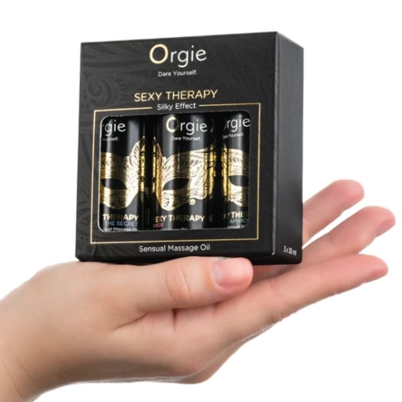 ORGIE - COLEÇÃO MINI DE ÓLEOS DE MASSAGEM SENSUAL PARA TERAPIA SEXUAL 3 X 30 ML - Image 3